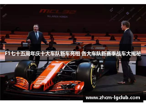 F1七十五周年庆十大车队新车亮相 各大车队新赛季战车大揭秘